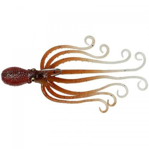 Savage Gear 3D Octopus 20cm 185g Sinking Brown Glow
